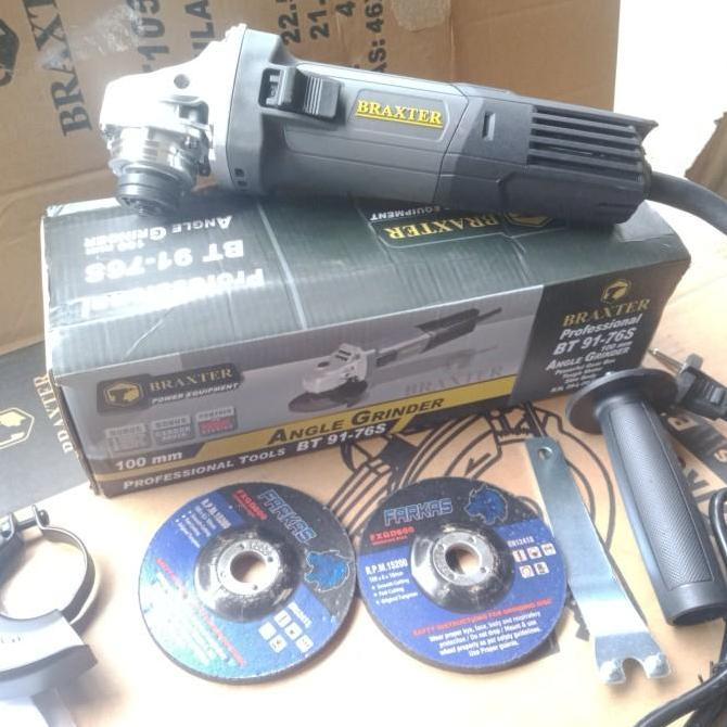 HATSUD BT91-76s ANGLE GRINDER, GERINDA POTONG, POWER TOOLS, MERK BRAXTER.
