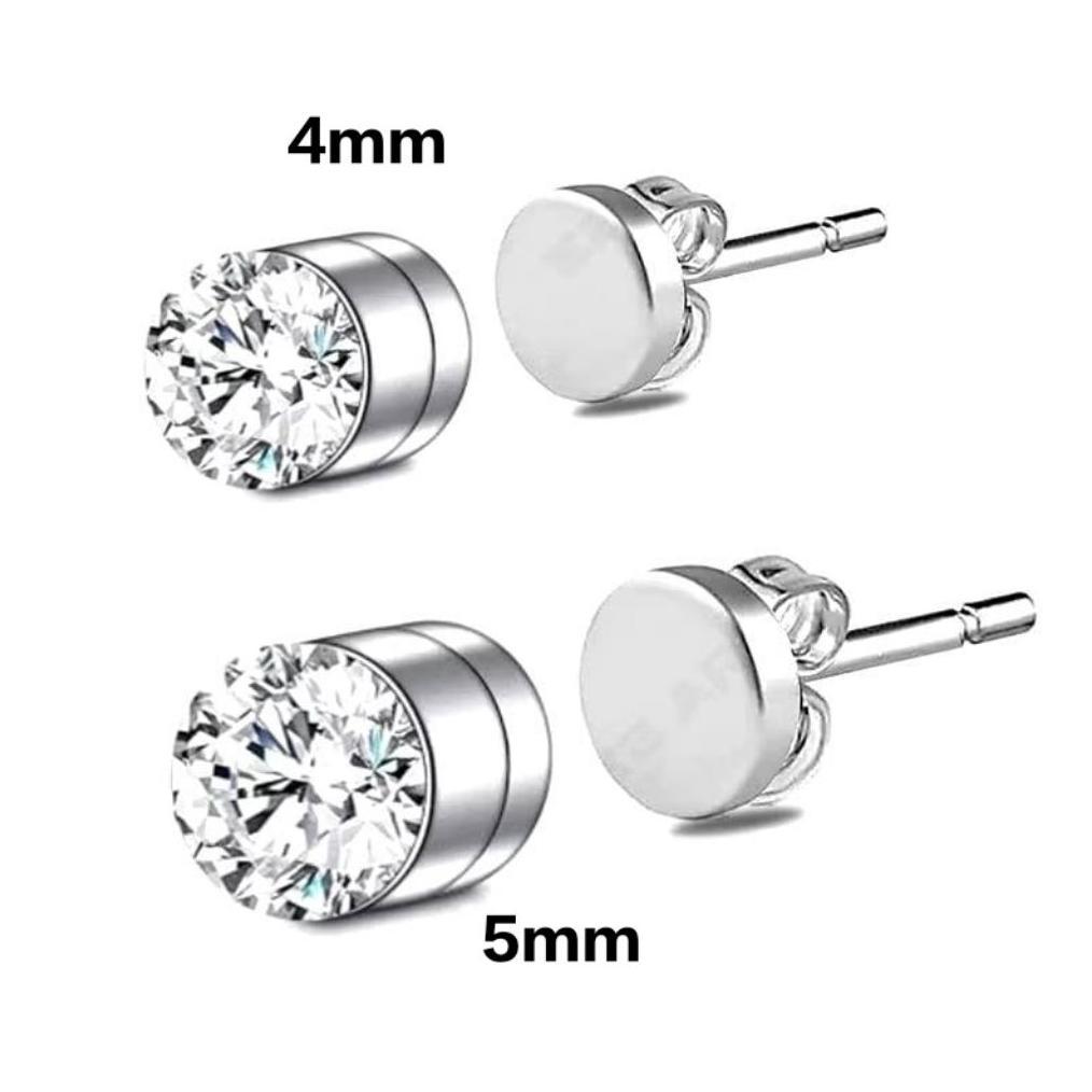 Termurah Anting Magnet Fake Berlian Anting Magnet Seperti Tindik Permata Pria Dan Wanita