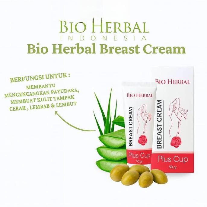 Promo Bio Herbal Breast Cream Bpom Original 50Gr Cod