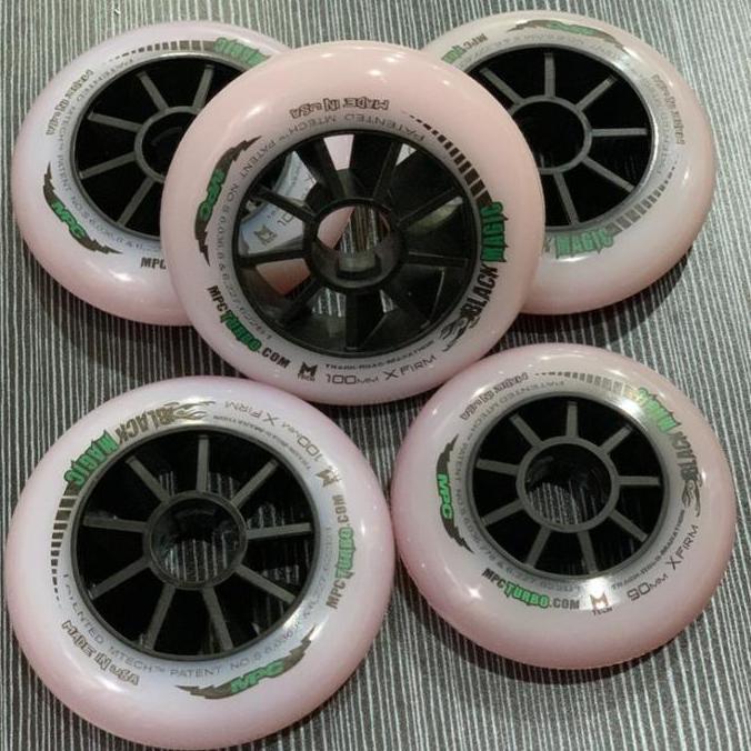 Roda Sepatu Roda Inleskate MPC Black Magic Xfirm