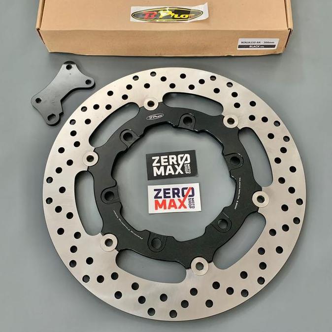 Piringan Cakram Depan Floating BPRO 300mm Ninja RR 150 RR 150RR Hitam