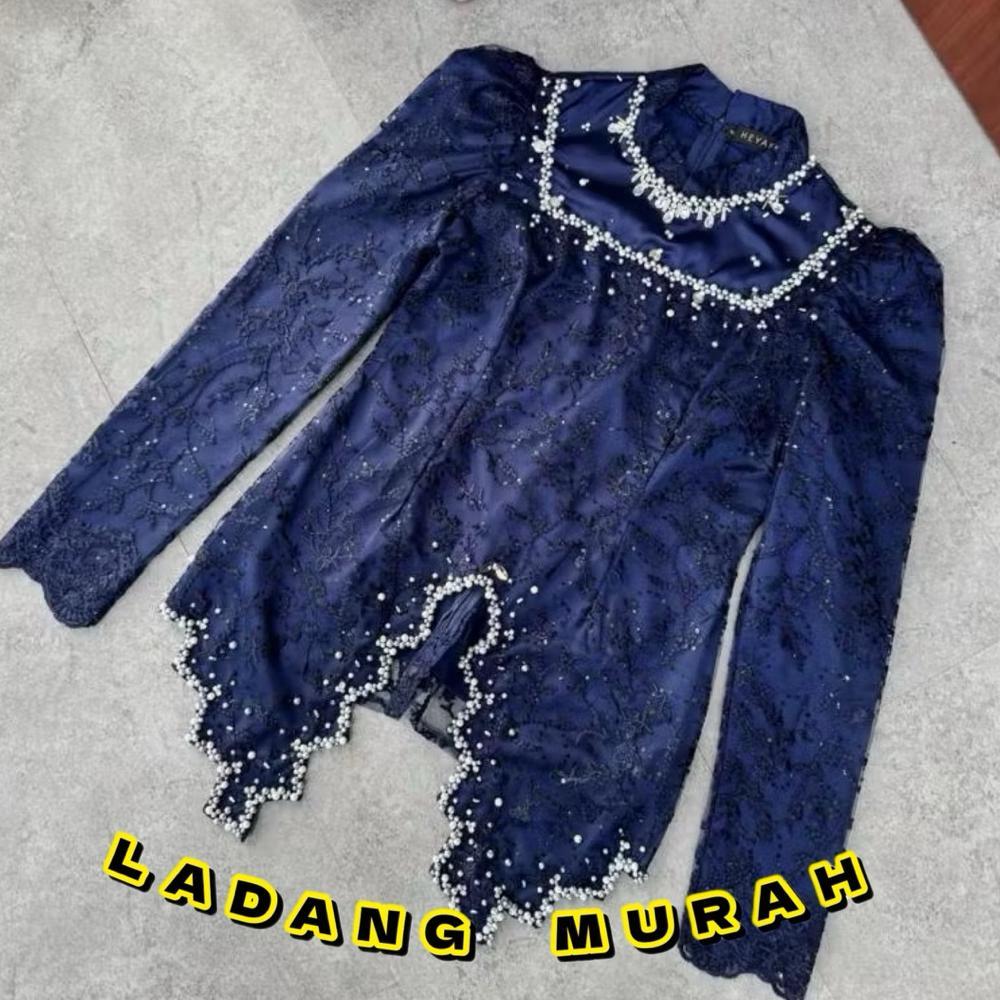 Terbaru Kebaya Rania Wanita Lace Berfuring Full Payet/Kebaya Wisuda/Kebaya Kondagankebaya Pestakebay