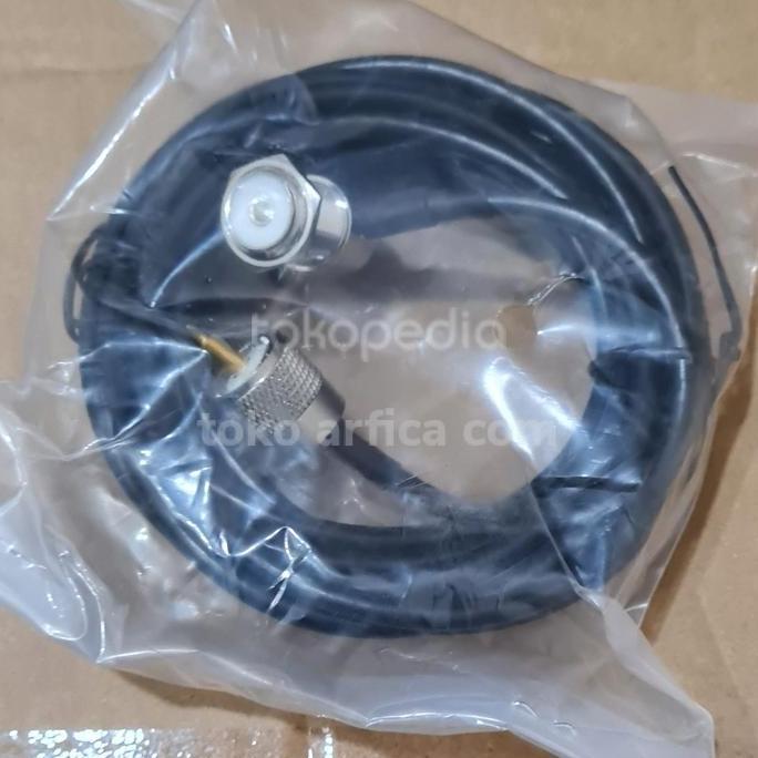 KABEL RADIO MOBILE RG58 PLUS KONEKTOR KABEL MOBIL RG58