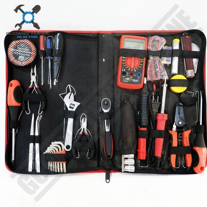 SESARKAL Peralatan Elektronik Tool SET 40pcs MAXPOWER Elektronic Tool Kits