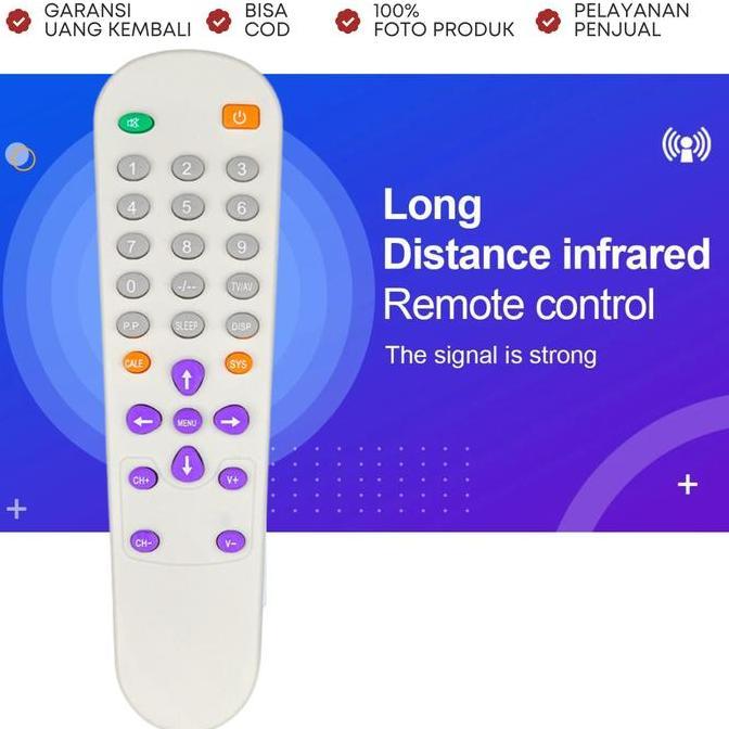 DELLINE Remote TV Ichiko Tabung 8803 / Remot Tabung Ichiko