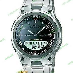 New JAM CASIO PRIA AW80D / AW-80D-1A ORIGINAL BERGARANSI