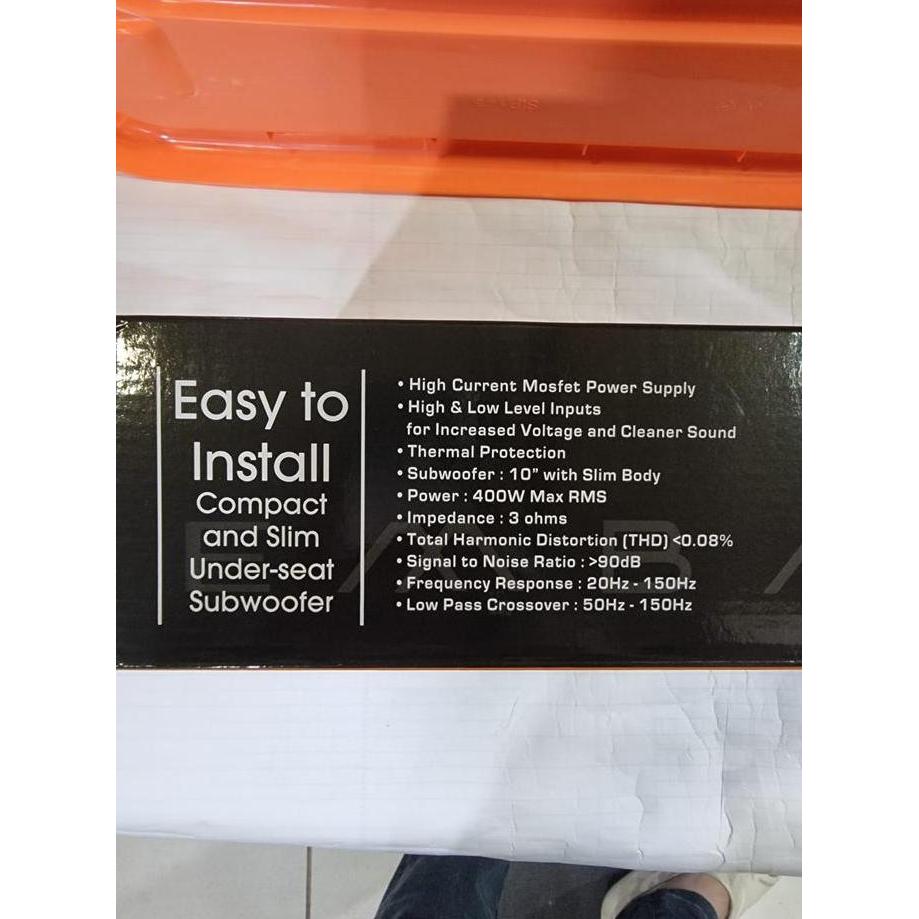 subwoofer kolong jook mobil 10 inch embassy EM-1017N