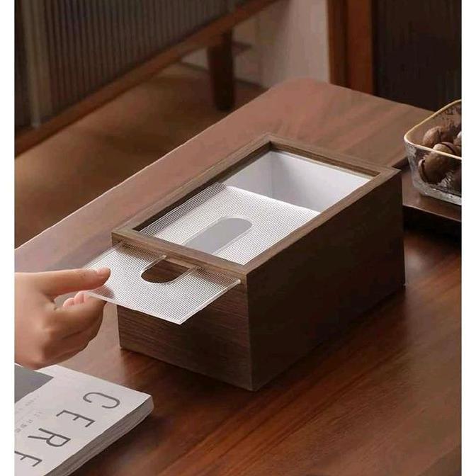 Kotak Tempat Tissue Akrilik Kayu Tempat Tisue Nordic Kotak Tisu Mewah Kotak Tisu Hotel