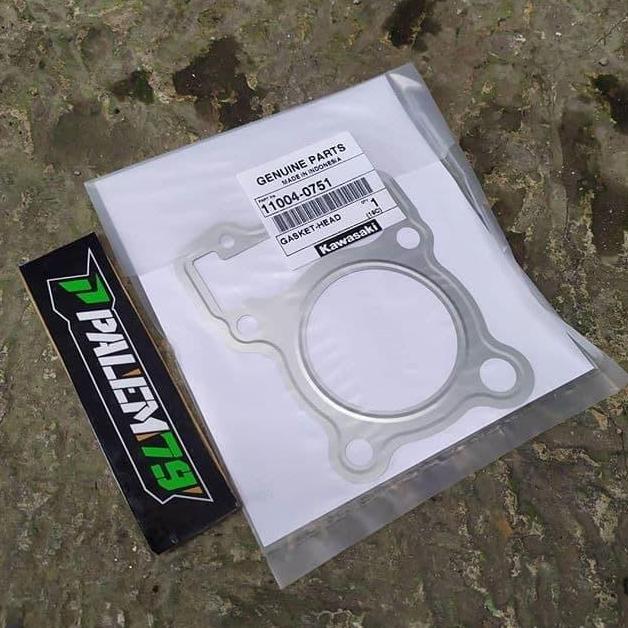 Paking Gasket Cylinder Head Ori KLX 150 - Perpak Packing Atas Dtracker