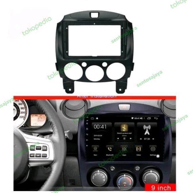 Frame Head Unit 9 Inch Mazda 2