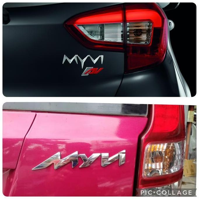 emblem tulisan MYVI perodua myvi untuk sirion yg mau CBU look