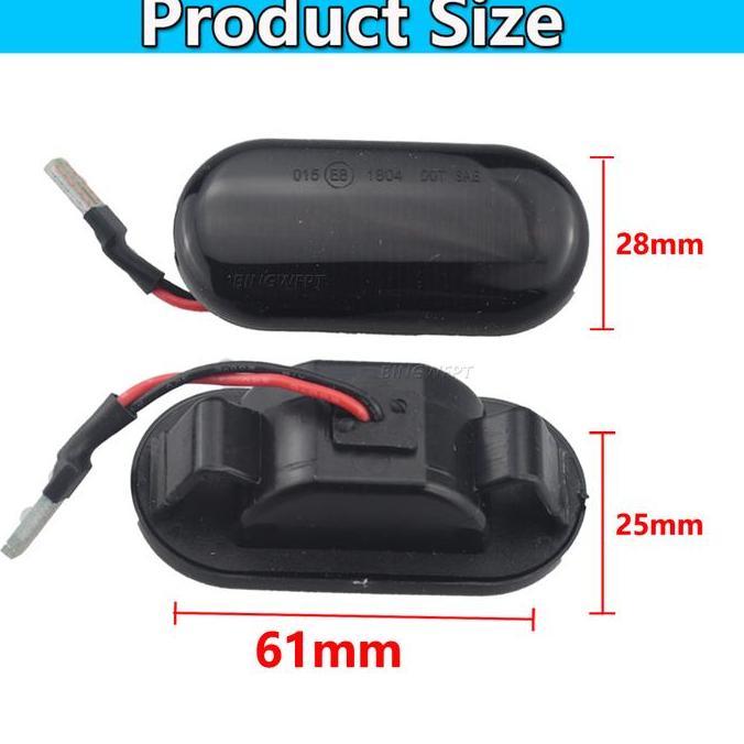 Lampu Sein Fender Nissan march livina Led running