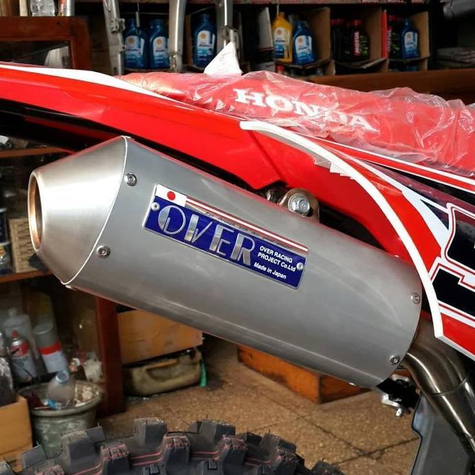 Knalpot CRF 150 L Ori OVER Japan - Honda CRF150