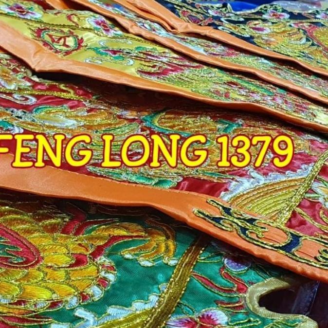 Panji | Bendera Naga Taiwan Bordir Halus 5 Warna