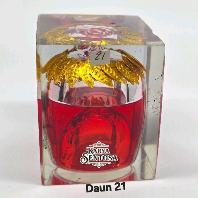 Parfum Apel jin pres cair merah besar daun 17 19 21