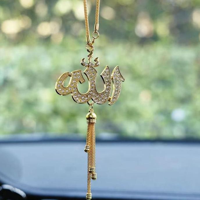LOGPEF Gantungan Spion Mobil Aksesoris Suvenir Gereja Muslim Gantungan Mobil  Liontin Dekorasi Spion