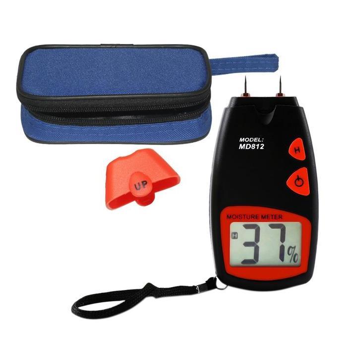 IYLBISC EELIC PKA-812 DIGITAL WOOD MOISTURE MATER ALAT PENGUKUR KADAR KELEMBABAN AIR TESTER KADAR AI