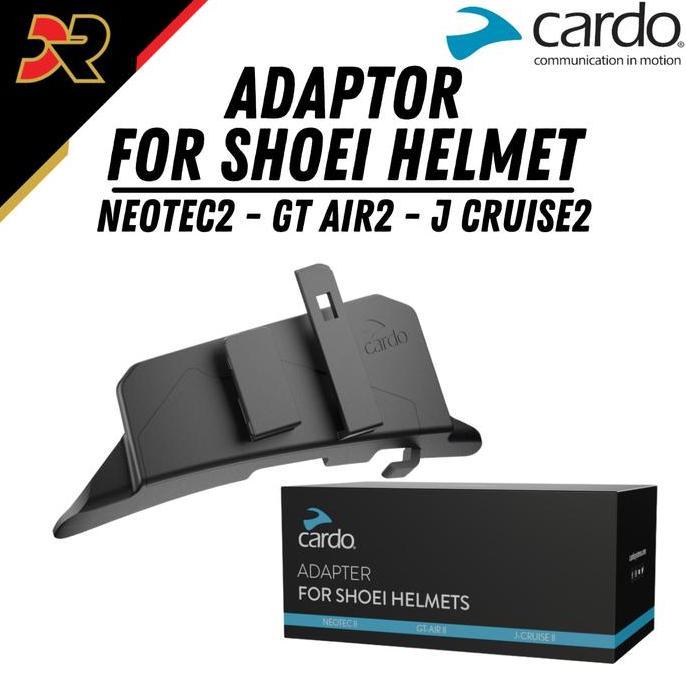 CARDO ADAPTOR FOR SHOEI HELMET NEOTEC2 GTAIR2 J CRUISE2 PACKTALK PRO EDGE NEO CUSTOM