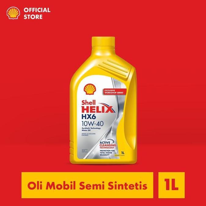 Oli Mesin Mobil Shell Helix HX6 10W-40 (1L)