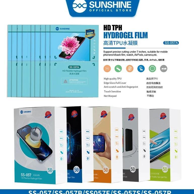 Sunshine Flexible Hydrogel Film  SS-057 057H 057A 057R 075S SS-890C Cutting Machine SS-075S TPU Priv