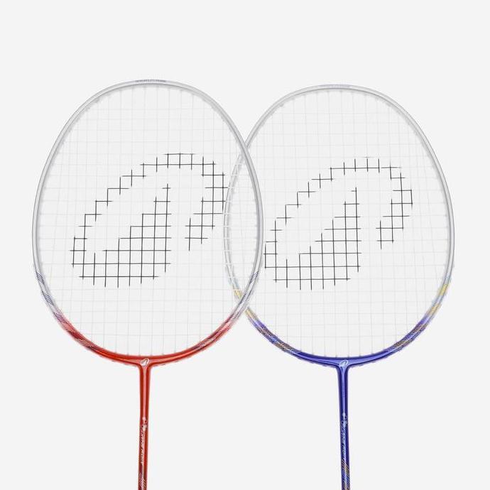 Decathlon PERFLY Set Raket Badminton Dewasa BR190 Merah/Biru - 8862687 BS
