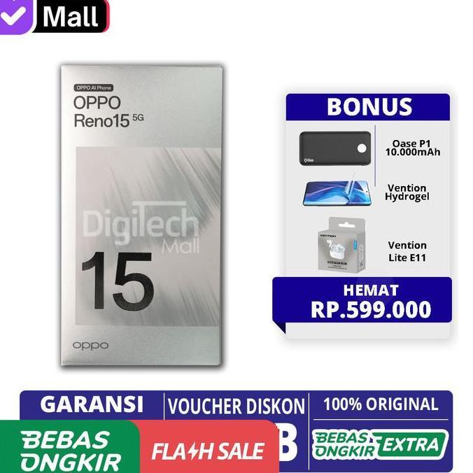Yevasenaru3 - Oppo Reno 15 5G | 15 Pro Max 12/512GB 12/256GB 8/256GB Garansi Resmi