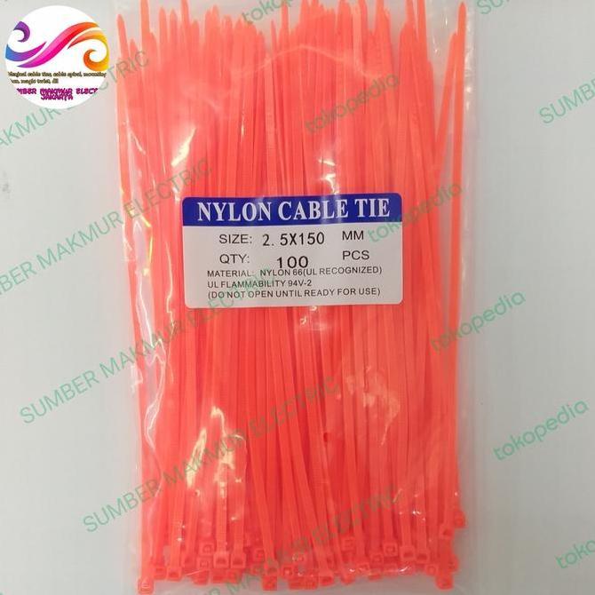 Ties Warna 15cm / Kabel Ties 15cm Warna / Cable Ties Warna 15cm