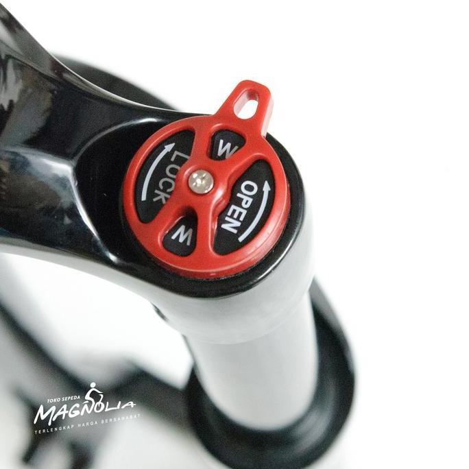 Promo Garpu / Fork Sepeda MTB 26 Oversize Suspensi Shock Travel 120 Locking Diskon