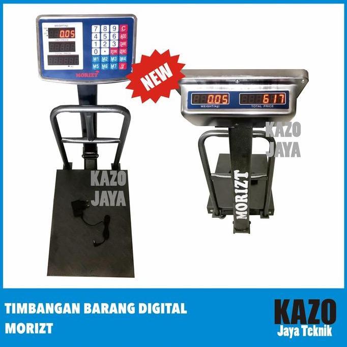 Errozishop - Timbangan Barang Digital 500Kg / Timbangan Duduk / Lantai - Morizt