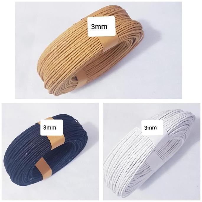 TALI KERTAS PAPERBAG DLL 3MM ISI 100METER
