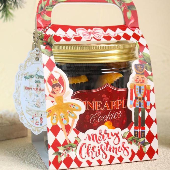 Hampers Natal Murah Bingkisan Snack Natal Kado Natal Isi Nastar Cookie