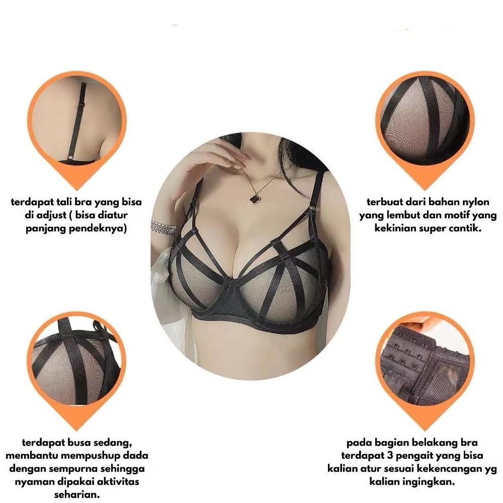 Limited Pica Lela Bra Push Up Kawat Cd Sexy Bralette Set Lingerie Korset Push Up Pakaian Dalam Summe
