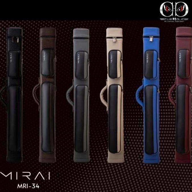 MIRAI Hard Cue Case 3 x 4 / Tas Billiard
