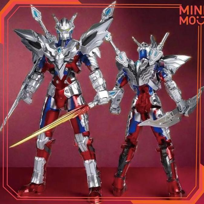 OVMIDEX SHF Joint Movable Action Figure Ultraman Suit Darklops Zero Mecha Ultraman Suit Zero Ultimat