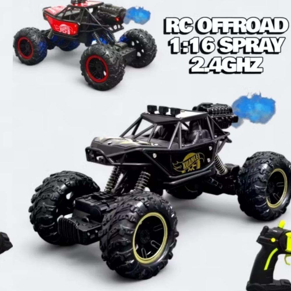 HEMAT Mobil Remote Control OFFROAD EFEK ASAP ANTI AIR WATERPROFF Mainan RC UPGRADE BATERAI