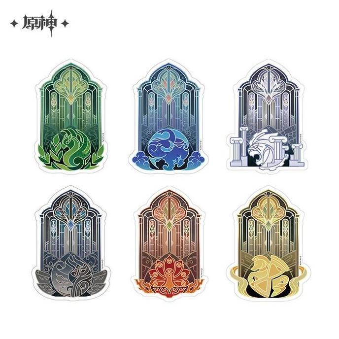Sumeru Akademiya Series Bookmark Set 8cm - Genshin Impact