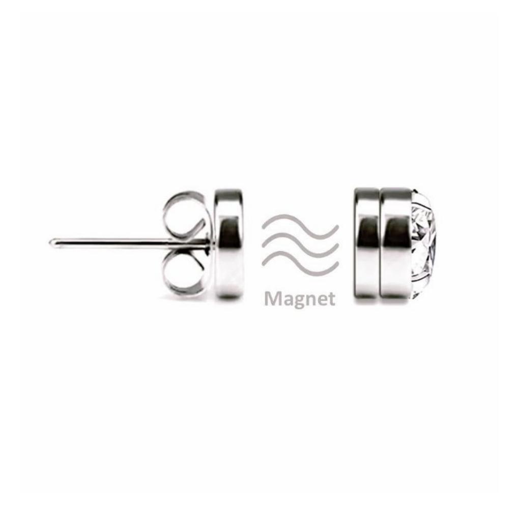 WAJIB PUNYA ANTING MAGNET PERMATA PRIA TITANIUM ELEGAN MIRIP ASLI ANTING MAGNET TITANIMUM ANTING MAG