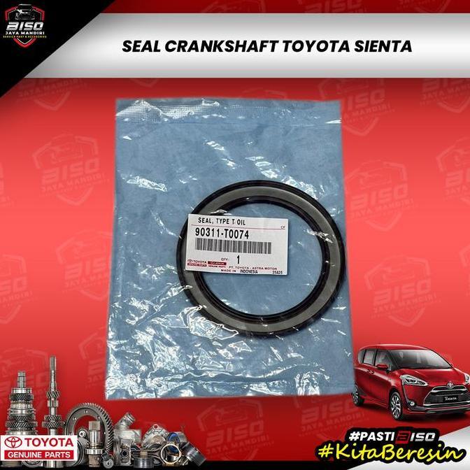 Seal Kruk As Belakang Toyota Sienta Seal Crankshaft Toyota Sienta Original Toyota Astra Motor