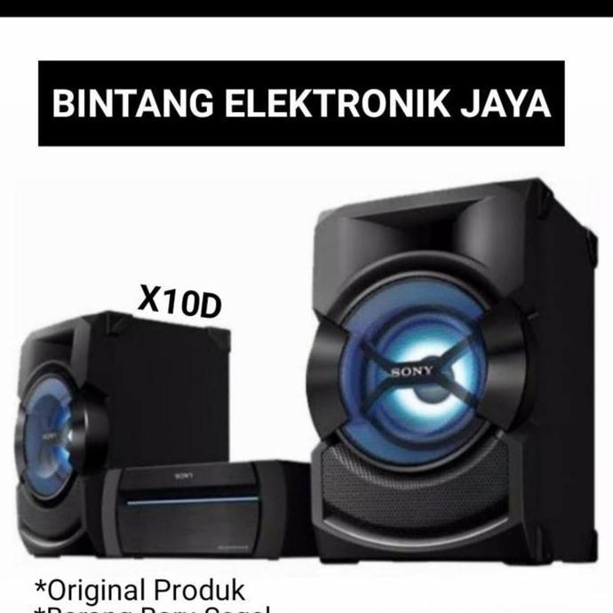 Sony Shake-10D Speaker Home Audio System X10D Karaoke With Bluethoot