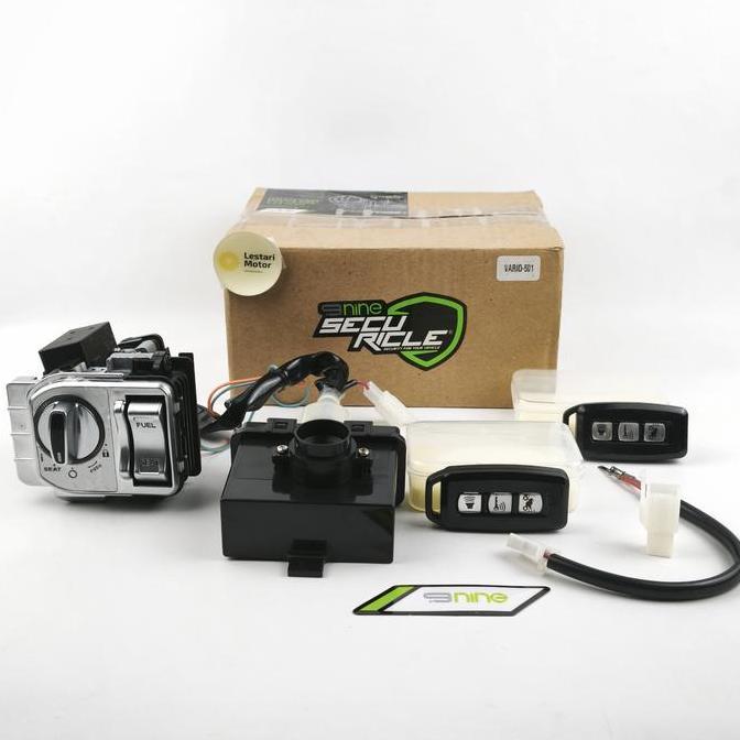 LUXIMOS SMART KEYLESS KUNCI REMOTE SECURICLE ALARM MOTOR HONDA VARIO 125 150 PLUG AND PLAY - NINE
