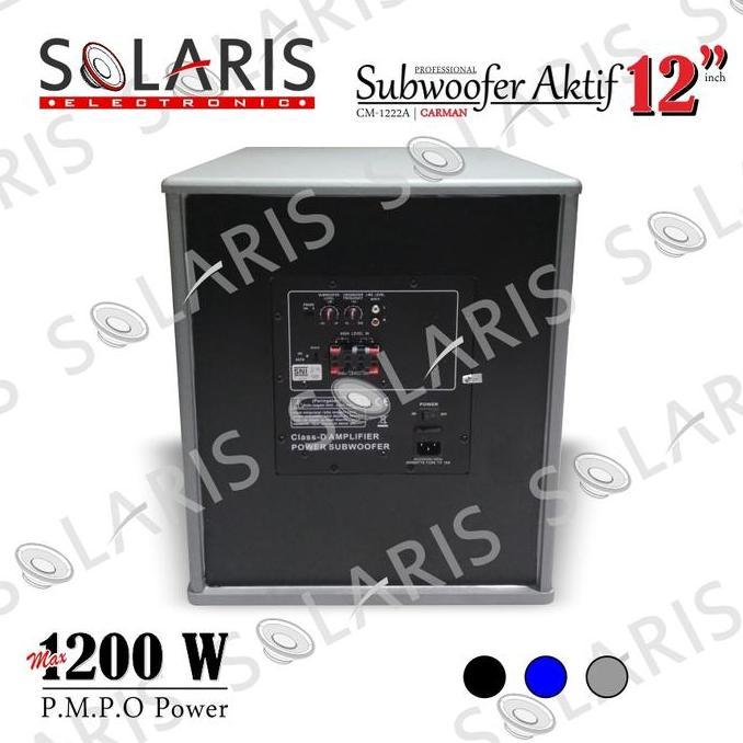 Subwoofer Aktif 12 Inch Subwoofer Karaoke Carman Cm-1222A