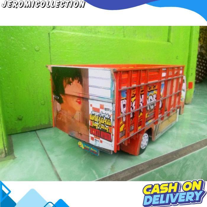 Miniatur Truk Oleng Bocah Tamfan Bak 3D Triplex