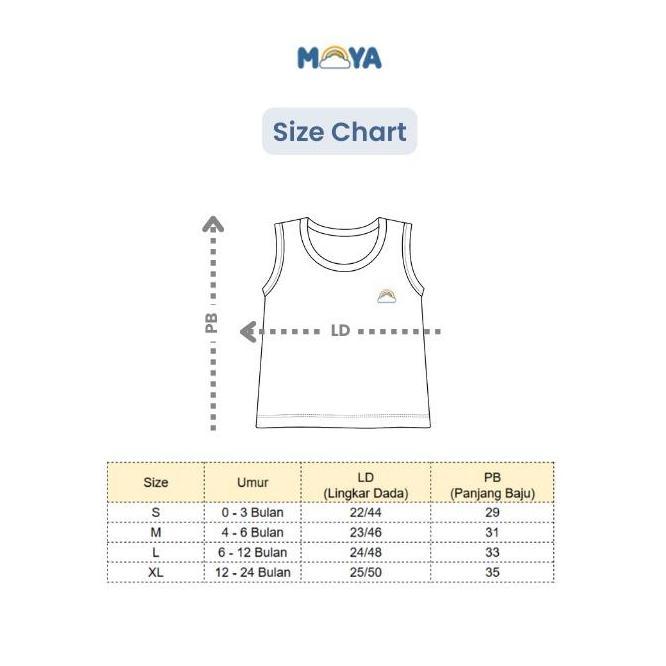 MOYA Kaos Lekbong Katun SNI 0-2 tahun bayi newborn dan toddler