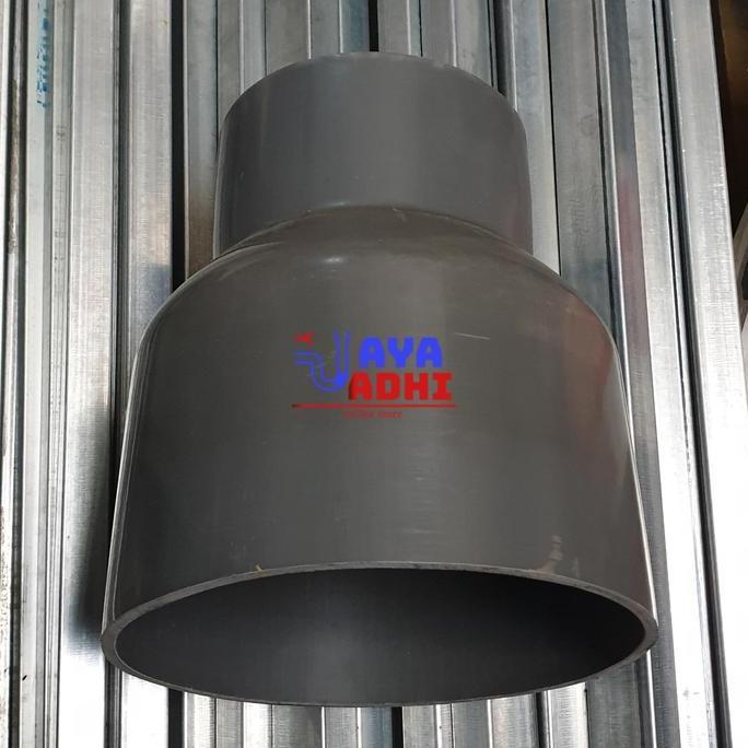 PVC Reducer Oper Sok 12 x 8 AW - Verlop RSok Vsok Reduser Shock 12x8 dim