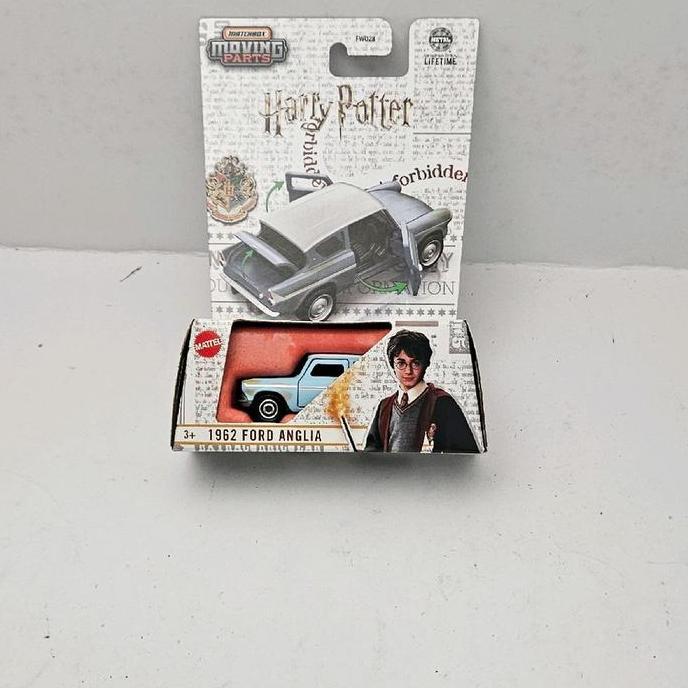 ORIGINAL MATCHBOX MOVING PARTS 1962 FORD ANGLIA HARRY POTTER BLUE