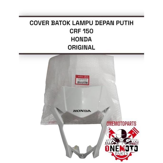 COVER BATOK LAMPU DEPAN HITAM PUTIH ABU-ABU CRF 150 HONDA 61300-K84-900ZA 61300-K84-920ZD 61300-K84-