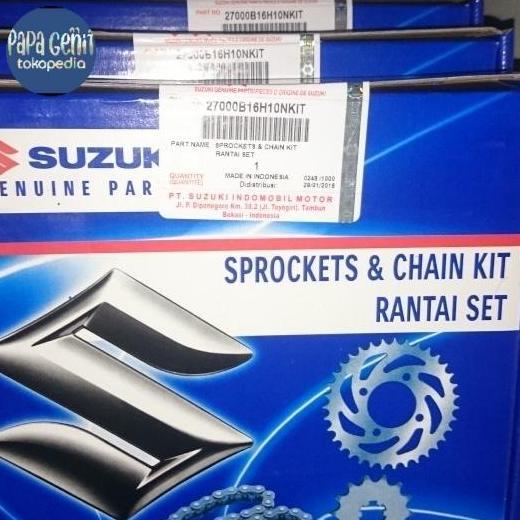 Ready gear set shogun FL 125 original