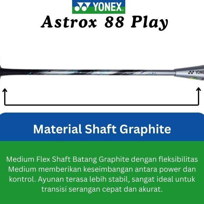 Raket Badminton Yonex Astrox 88 Play Gratis Senar Dan Tas Yonex Original