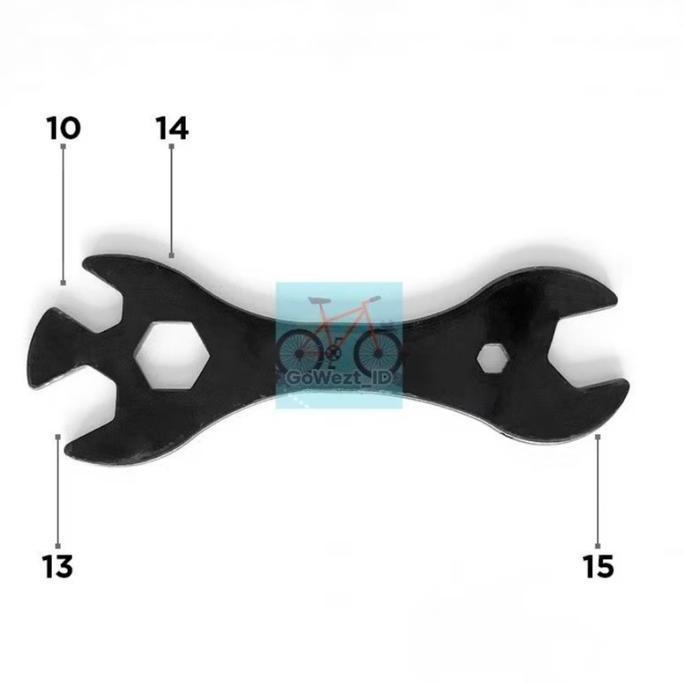 kunci alat tool kones cones sepeda kunci pas 10 13 15