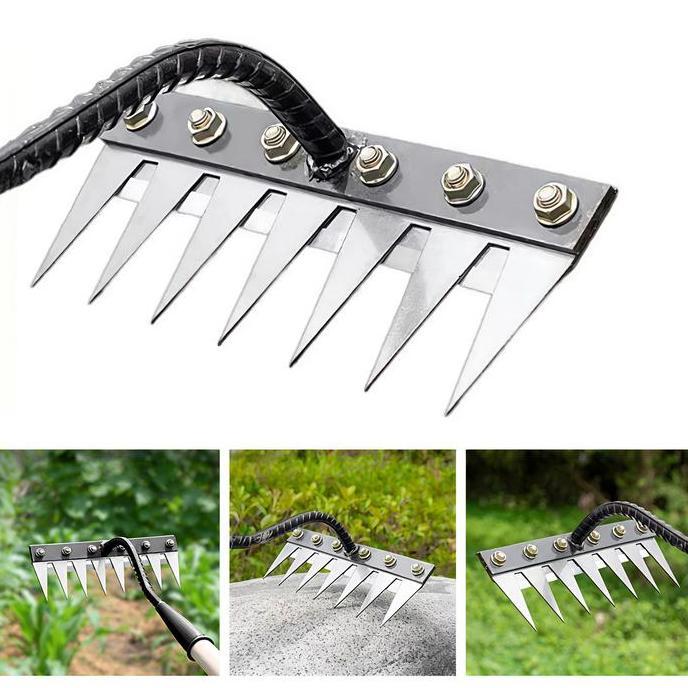 MELAKASA Weeding garu harrow manual weeding hoe weeding penghapusan puller hoe weeding remover multi
